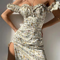 Briarluxe Off-Shoulder Maxi Dress — Lace Up, Stand Out