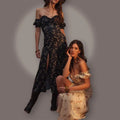 Briarluxe Off-Shoulder Maxi Dress — Lace Up, Stand Out